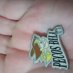 Pecos Bill trading pin